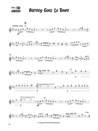 Moments Of Swing - Rik Elings - Partition - Saxophone